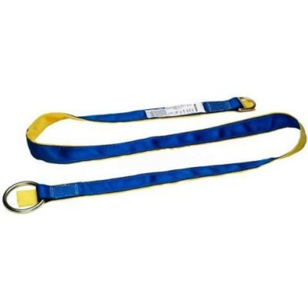 WERNER LADDER - FALL PROTECTION Werner Cross Arm Strap, 8'L, O-Ring, D-Ring A111008